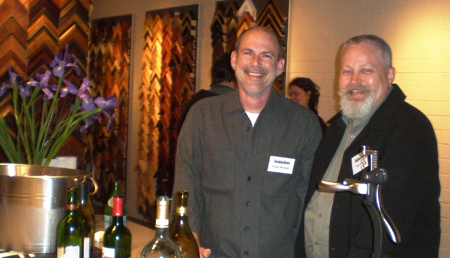 Design staff at The Frame Maker: Greg Strange and Tom Houk